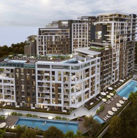 Variety of apartments in a unique premium residential complex in Altintas, Antalya (004489)