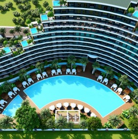 Modern apartments in a residential complex in Antalya (005489)