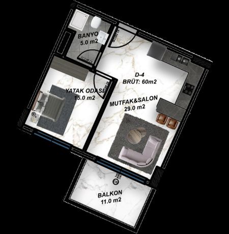 Apartments, Turkey, Alanya, Gazipasha (23000) - pictures 9