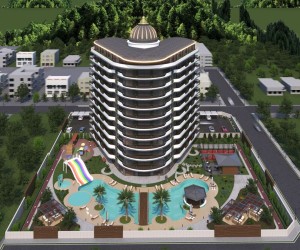 Современная квартира 1+1 от инвестора в жилом комплексе в Газипаше (23300)