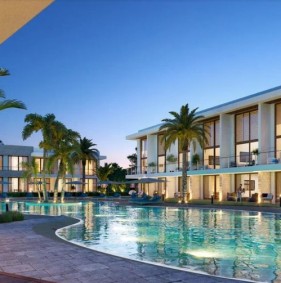 Сучасний житловий комплекс з фантастичним панорамним видом на море та гори в районі Есентепе (002108)