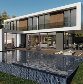 Сучасний комплекс вілл у мальовничому, тихому районі Північного Кіпру - Тузла (005201)