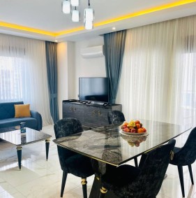 Elegant 1+1 apartment for rent just 800 meters from the sea in Mahmutlar (0080001)