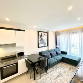 Apartment 1+1 for rent in a residential complex in Kargicak area (0160001)