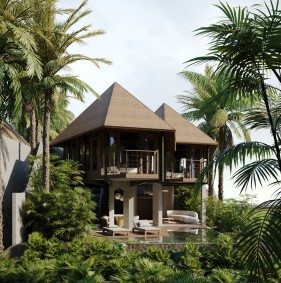 Комфортабельный комплекс вилл в Убуде (001320)