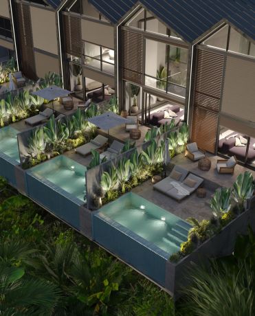 Villas, Indonesia, Bali, Ubud (002320) - pictures 2