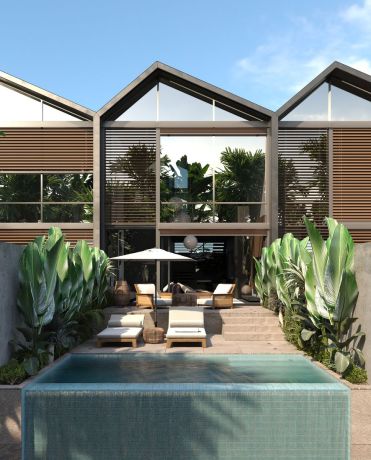 Villas, Indonesia, Bali, Ubud (002320) - pictures 1