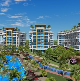 Простора квартира від власника в сучасному житловому комплексі в районі Тюрклер (26400)