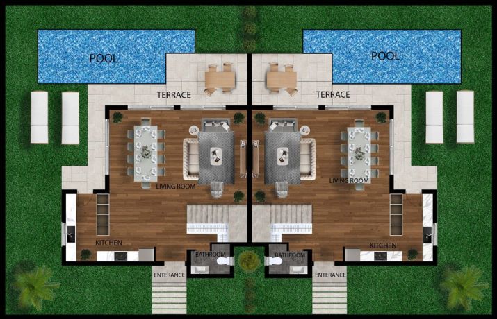 Квартиры, Северный Кипр, Искеле (002116) - фото 27