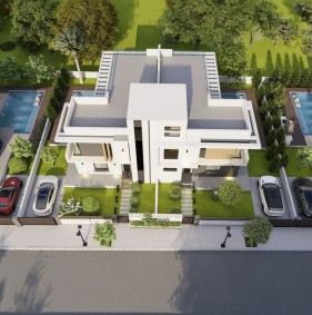 Високоякісний та унікальний комплекс вілл в районі Єні Богазичі, Фамагуста (003116)