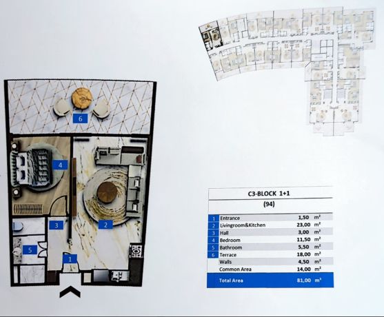 Apartments, Turkey, Alanya, Тюрклер (26500) - pictures 2