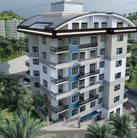 Затишна квартира в сучасному житловому комплексі в районі Махмутлар (26600)