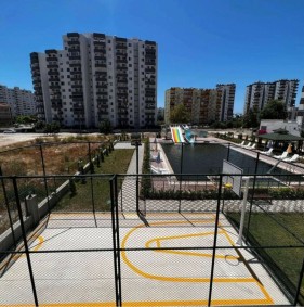 Cozy 1+1 apartment from the owner in a new residential complex in Mersin (26800)