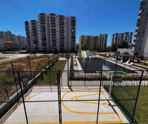 Cozy 1+1 apartment from the owner in a new residential complex in Mersin (26800)