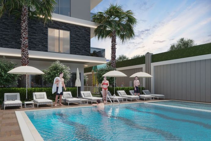 Квартиры, Турция, Алания, Махмутлар (00695) - фото 10