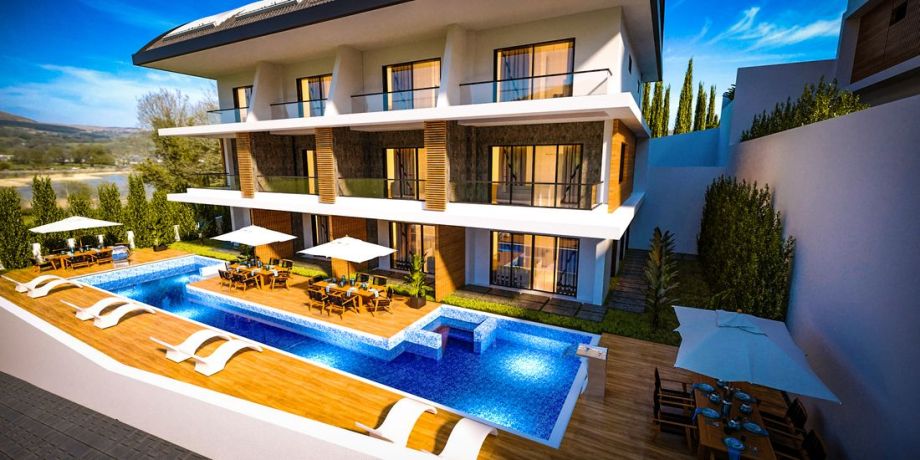 Виллы, Турция, Алания, Инжекум (008243) - фото 1