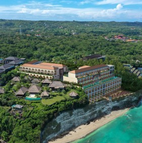 Modern apartments and penthouses among the white cliffs of Uluwatu (001136)