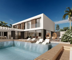 Superb villa complex, just 60 meters from the beautiful Mediterranean coastline (007201)