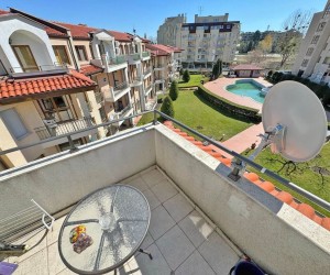 One-bedroom apartment on the fourth floor overlooking the pool in a prestigious complex in Sunny Beach (287353)