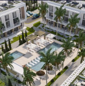 Комплекс розкішних апартаментів на березі моря в Есентепі (001406)