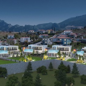 Ексклюзивний житловий комплекс вілл в престижному районі Арапкой (002406)