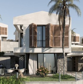 Унікальний проект вілл та таунхаусів у затишному селищі Алсанджак (006406)