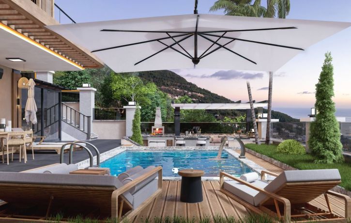 Виллы, Турция, Алания, Тепе (008478) - фото 21