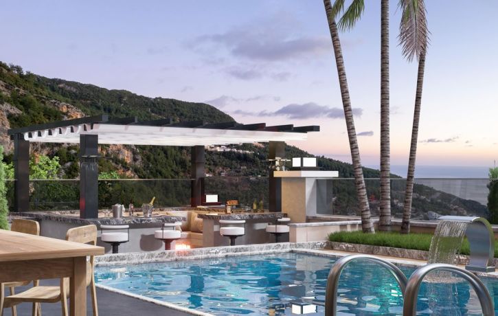 Виллы, Турция, Алания, Тепе (008478) - фото 22