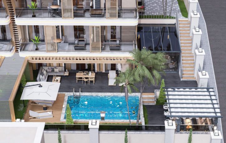 Виллы, Турция, Алания, Тепе (008478) - фото 20