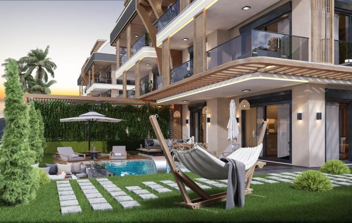 Виллы, Турция, Алания, Тепе (008478) - фото 12