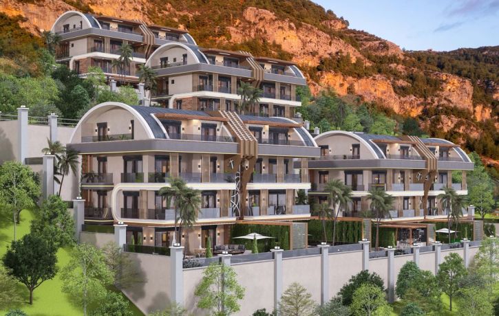 Виллы, Турция, Алания, Тепе (008478) - фото 4