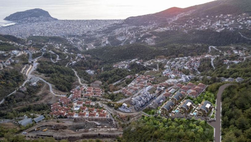 Виллы, Турция, Алания, Тепе (008478) - фото 9