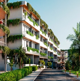 Open Pre sale! Apartments in the largest complex in Canggu, 2 minutes from the ocean (016492)
