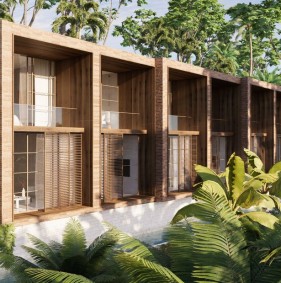 Закрытый комплекс с таунхаусами с видами на океан на полуострове Букит (022138)