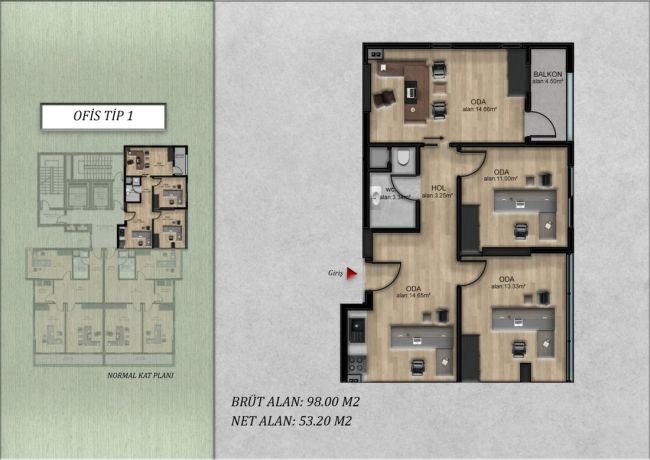 Квартиры, Турция, Мерсин (003458) - фото 13