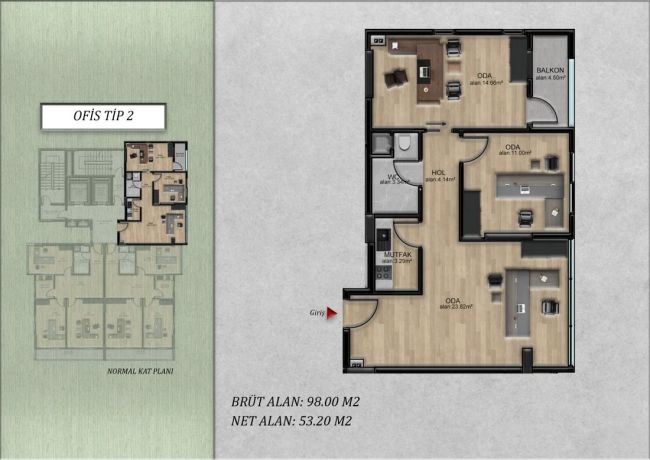 Квартиры, Турция, Мерсин (003458) - фото 14