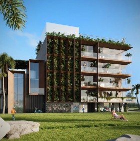 Modern apartments in the heart of the picturesque area of Canggu (001500)