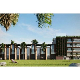 Новый жилой комплекс премиум-класса со всеми удобствами в районе Сесех на юго-западе острова Бали (002500)