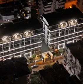 Квартира в стильном жилом комплексе с прямым видом на море в районе Оба (34700)