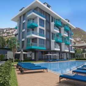 Комфортабельная квартира 2+1 в центре Алании, Клеопатра (35800)