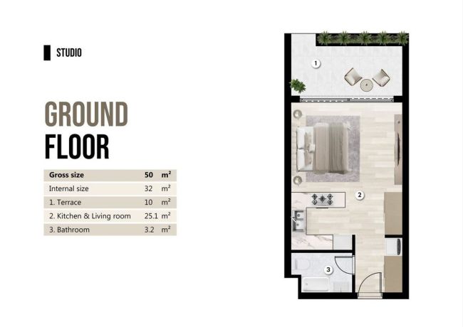 Apartments, Northen Cyprus, Iskele (011105) - pictures 22