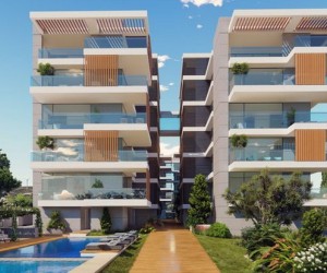 Квартира в потрясающем жилом комплексе в Анаваргосе, Пафос (054359)