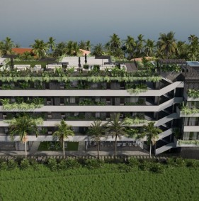 Розкішний комплекс апартаментів всього за 100 метрів від океану в районі Чангу (001505)