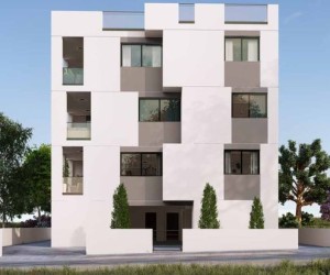 Просторные апартаменты в комплексе в Пафосе (057359)