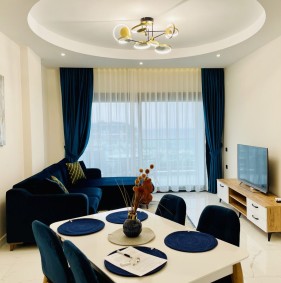 Luxurious 1+1 apartment with sea views in Kargicak (0270001)