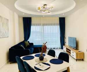Luxurious 1+1 apartment with sea views in Kargicak (0270001)