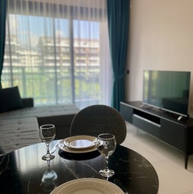 Luxury 1+1 apartment with a private beach in Kargicak - 120 m to the sea! (0290001)