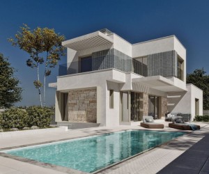 Villa in Sierra Cortina: modern avant-garde in a luxury retreat (037237)
