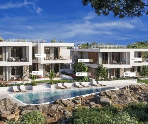 New boutique apartment project on the coast of the Esentepe region (004198)