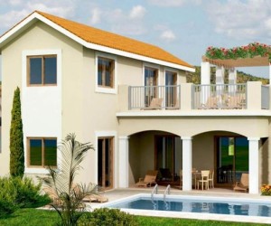 Villas in a charming residential complex on the outskirts of Limassol (061359)